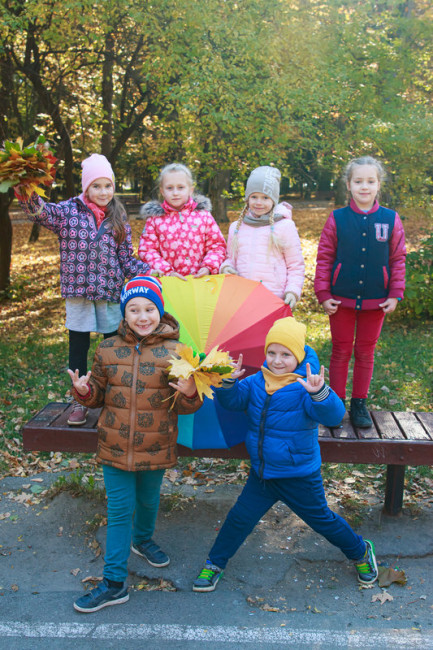 osinniy dytyachiyq fotoset shkola