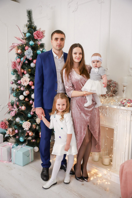 сімейний фотосет 6 новорічний