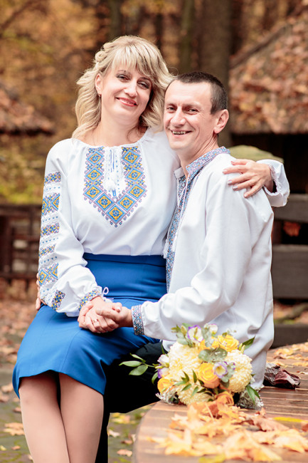 осіннє весілля фотосет